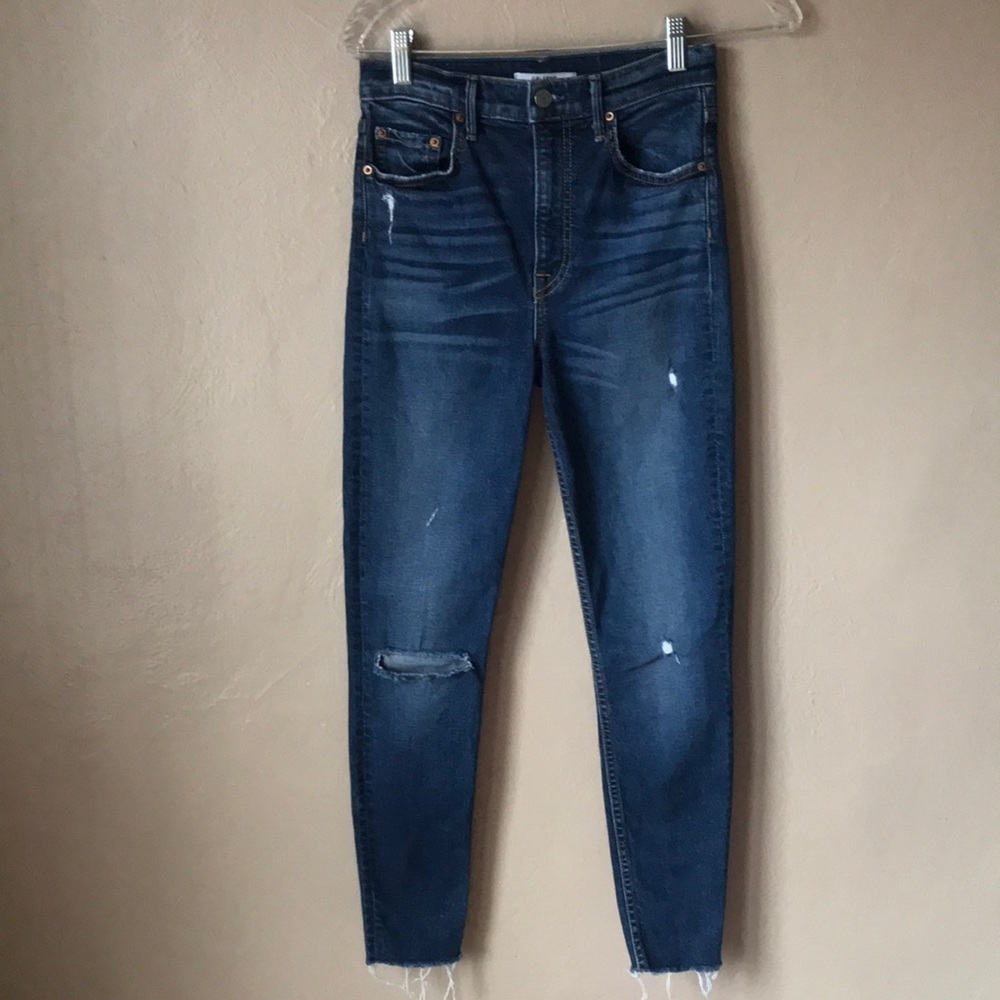 GRLFRND Kendall Distressed Skinny Jeans Size 25